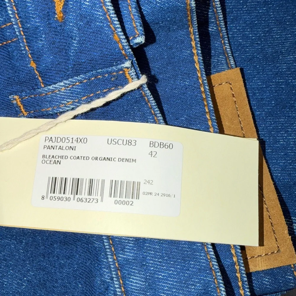 Marni Deep Blue Organic Cotton Denim Jeans
